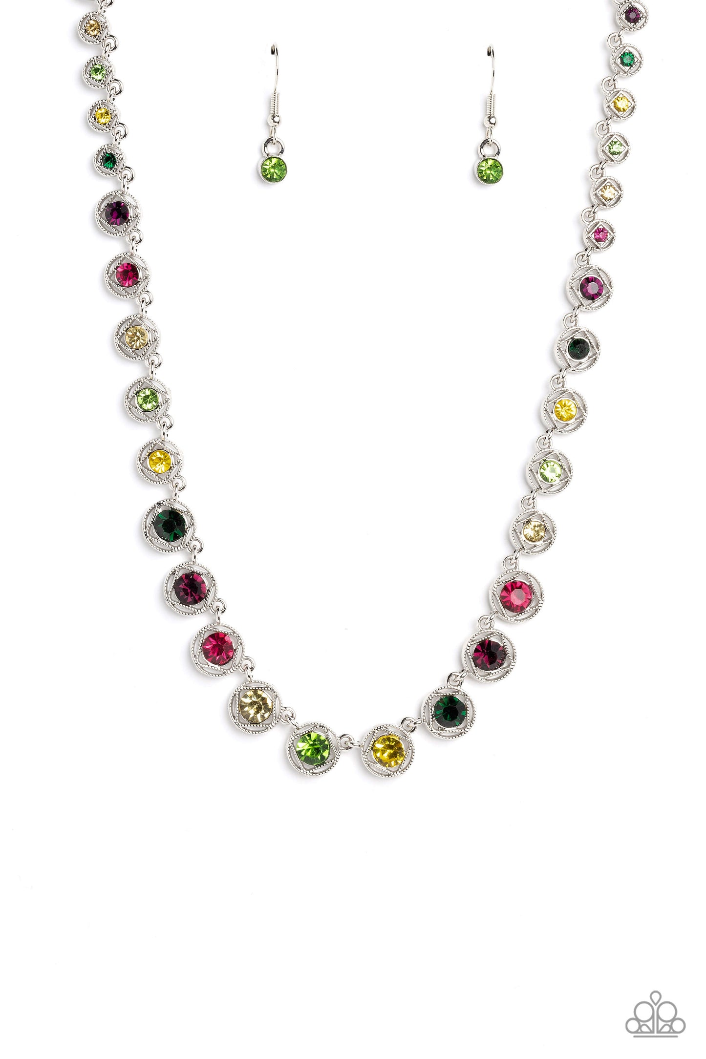 Kaleidoscope Charm Multi Necklace