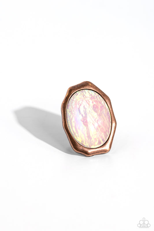 Wrapped Wardrobe Copper Ring