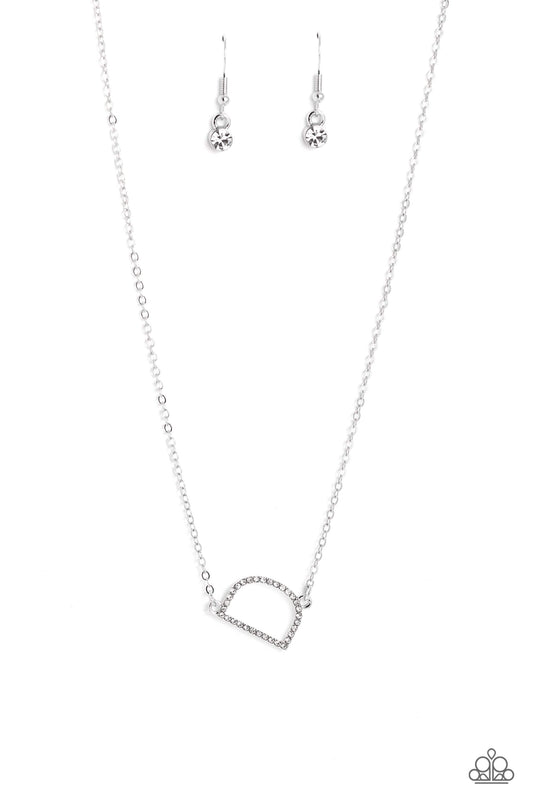 INITIALLY Yours - D - Silver Necklace