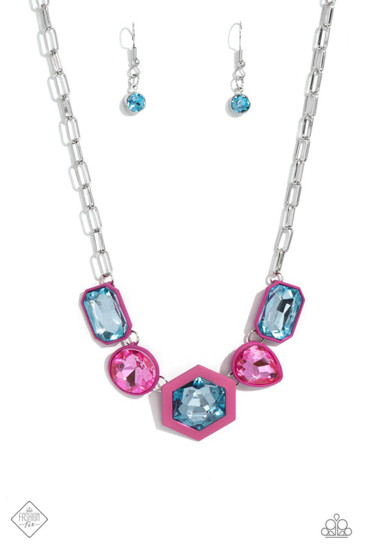 Evolving Elegance Pink Necklace