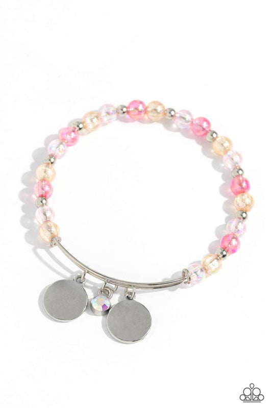 Bodacious Beacon Pink Bracelet