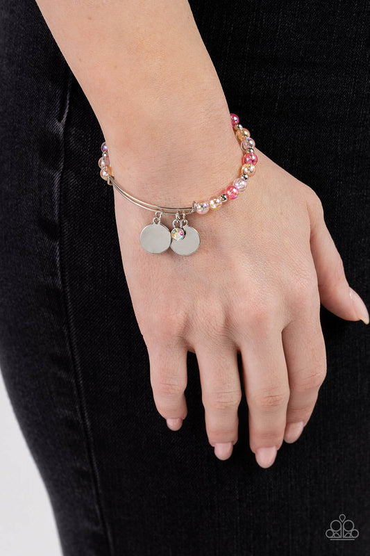 Bodacious Beacon Pink Bracelet