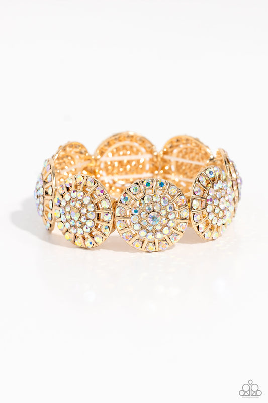 Executive Elegance Multi Iridescent Bracelet