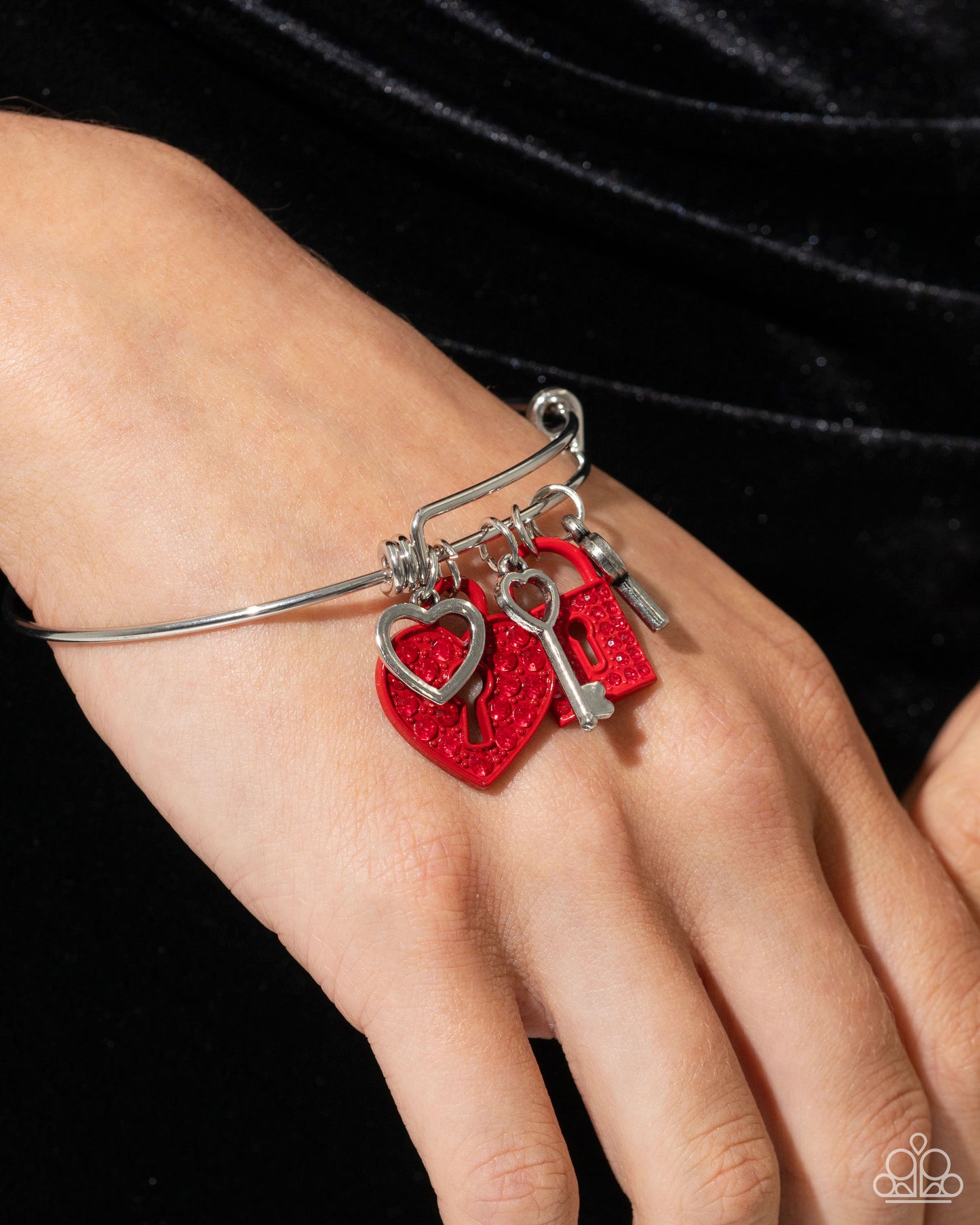 Locked Legacy Red Charm Bracelet