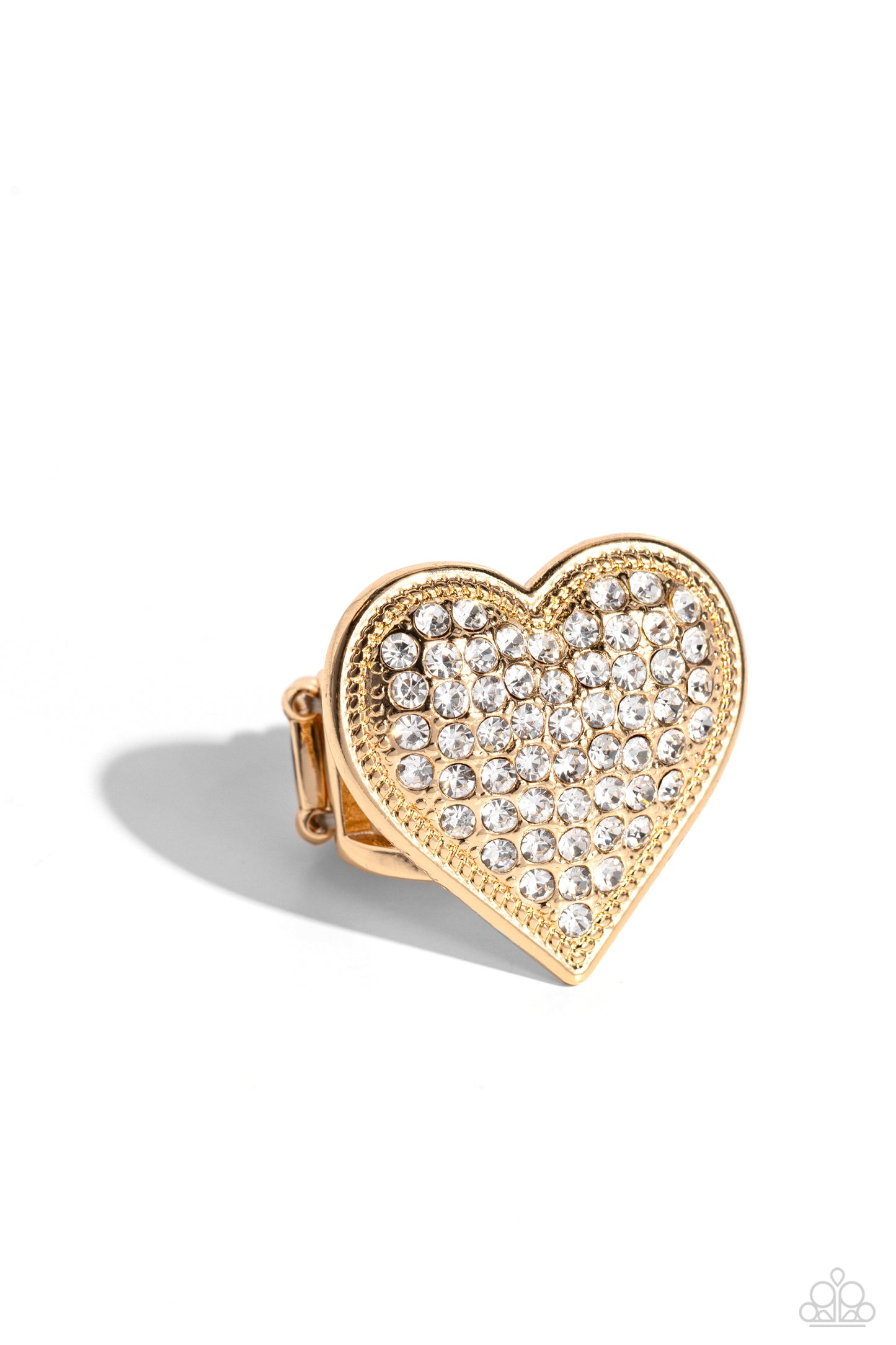 Sweet Serendipity Gold Heart Ring