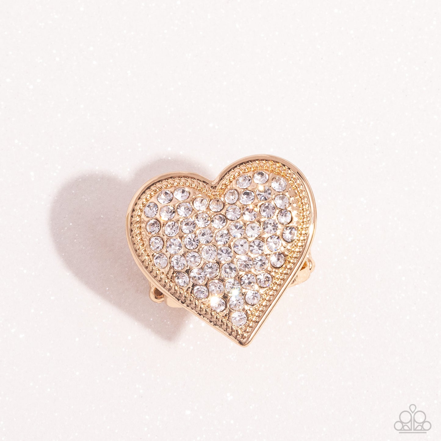 Sweet Serendipity Gold Heart Ring