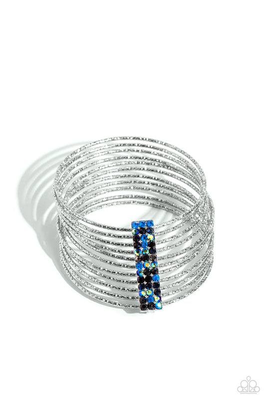 Shimmery Silhouette Multi Bangles