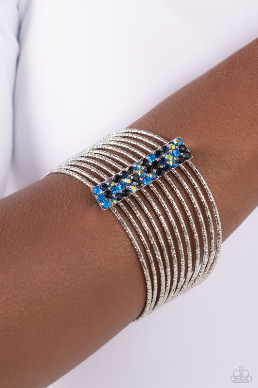 Shimmery Silhouette Multi Bangles