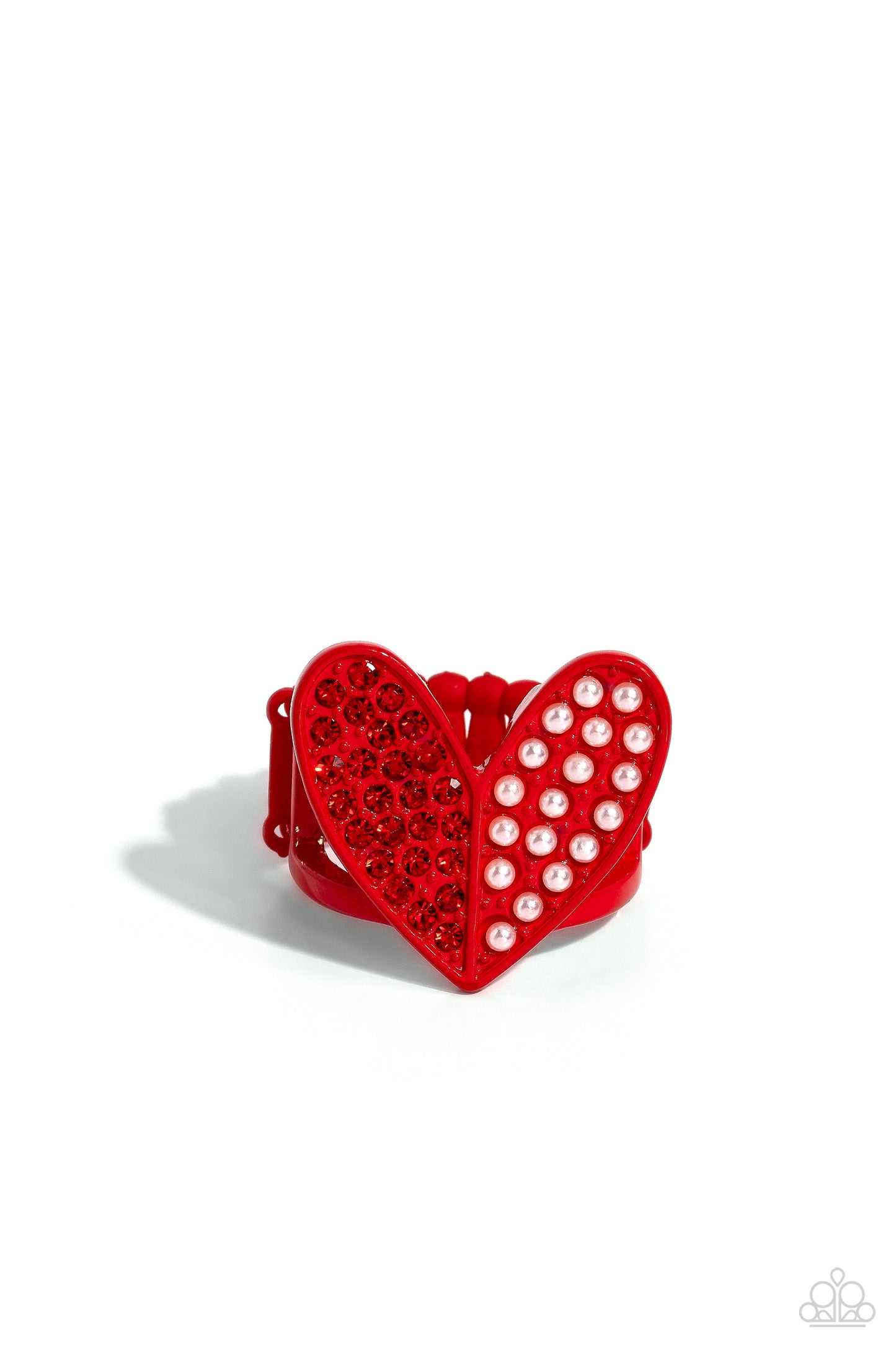 Hometown Heart Red Heart Ring