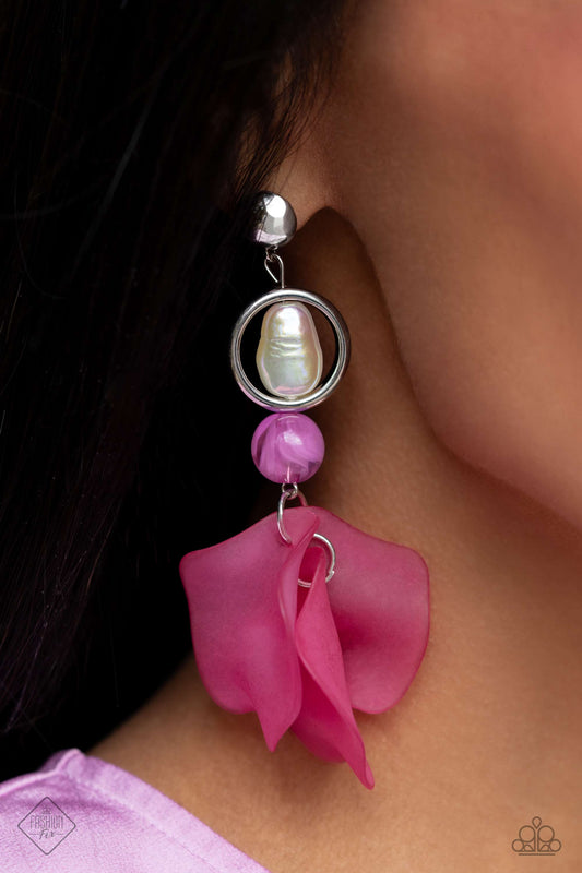 Lush Limit Pink Earrings