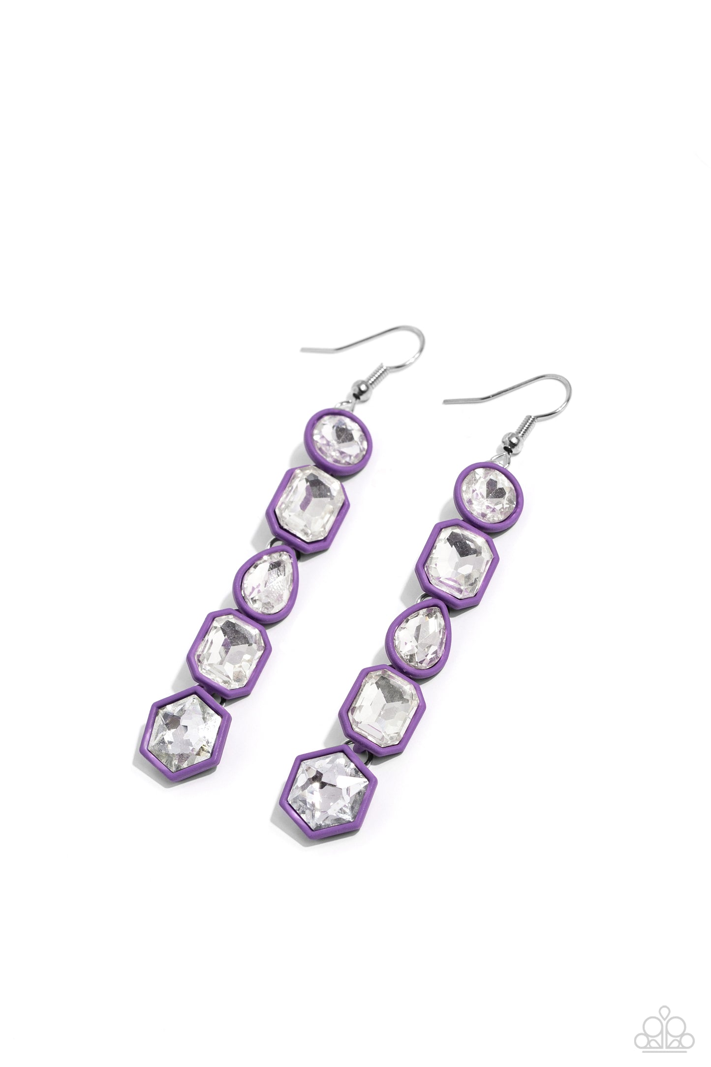 Developing Dignity Purple Earrings