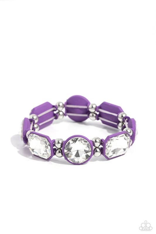 Transforming Taste Purple Bracelet