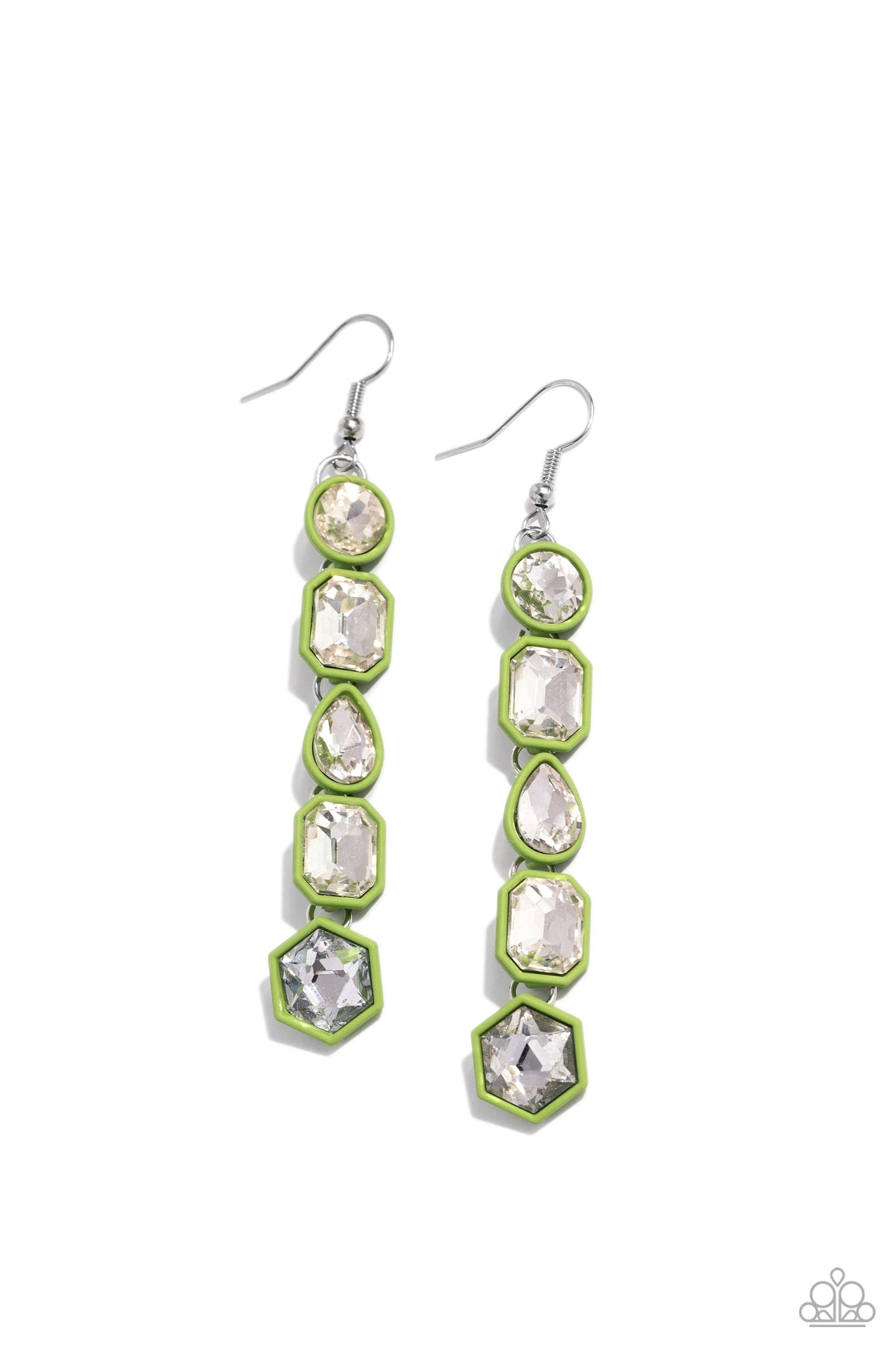 Developing Dignity Green Earrings