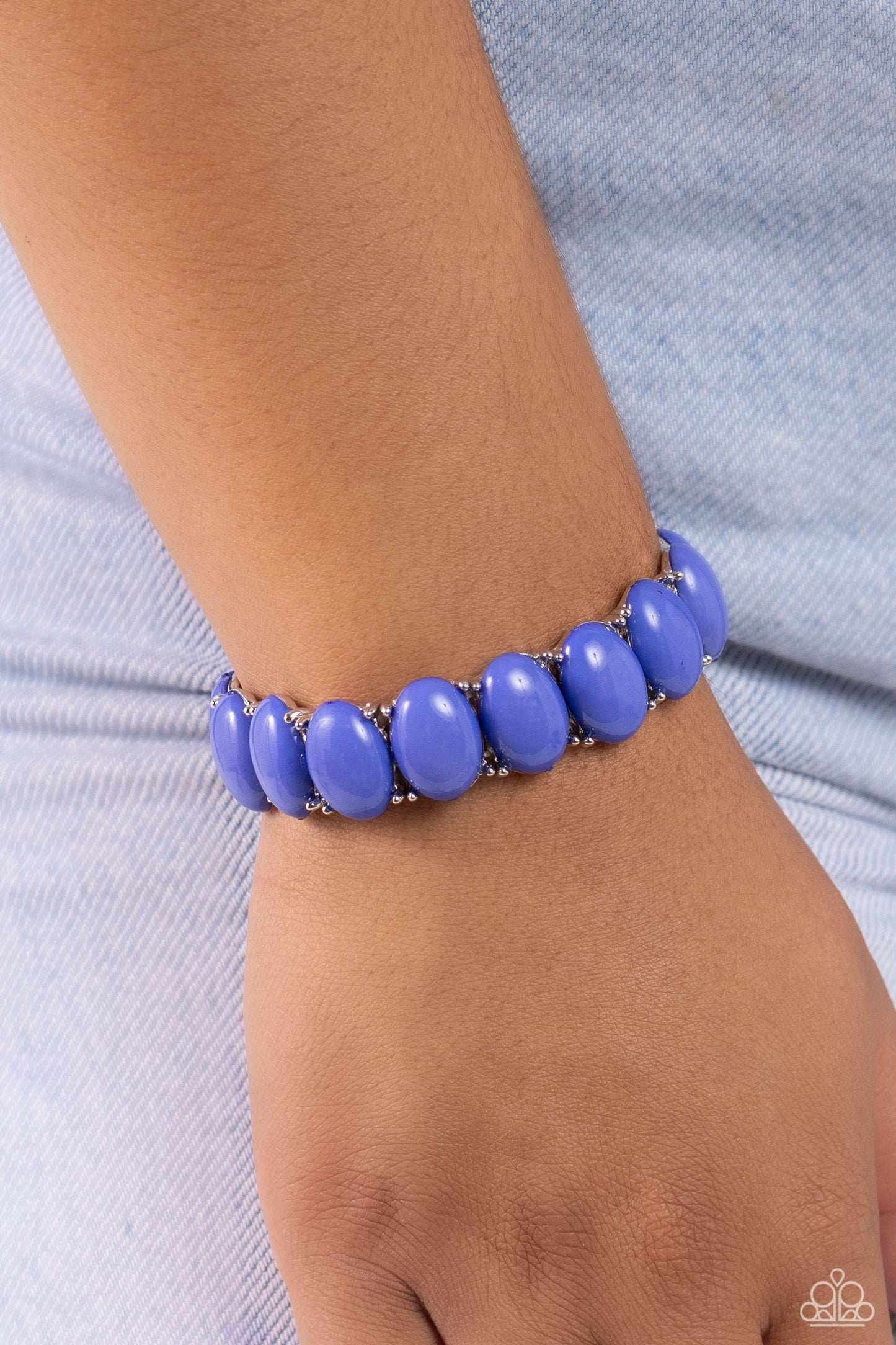 Starting OVAL Blue Bracelet