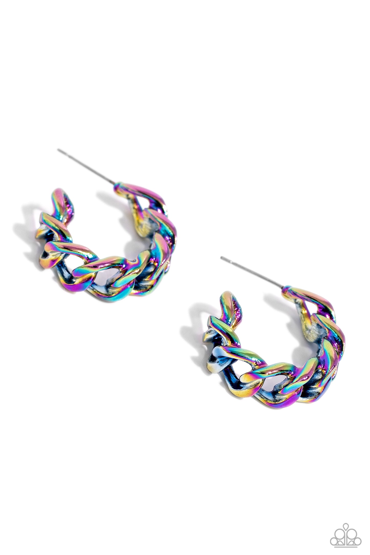 Casual Confidence Multi Oil Spill Hoops