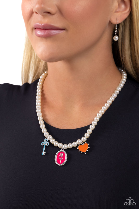 Charming Collision Multi Pearl Necklace