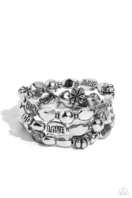 Enchanting Emotion Silver Bracelet Set