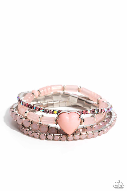 True Loves Theme Pink Bracelets