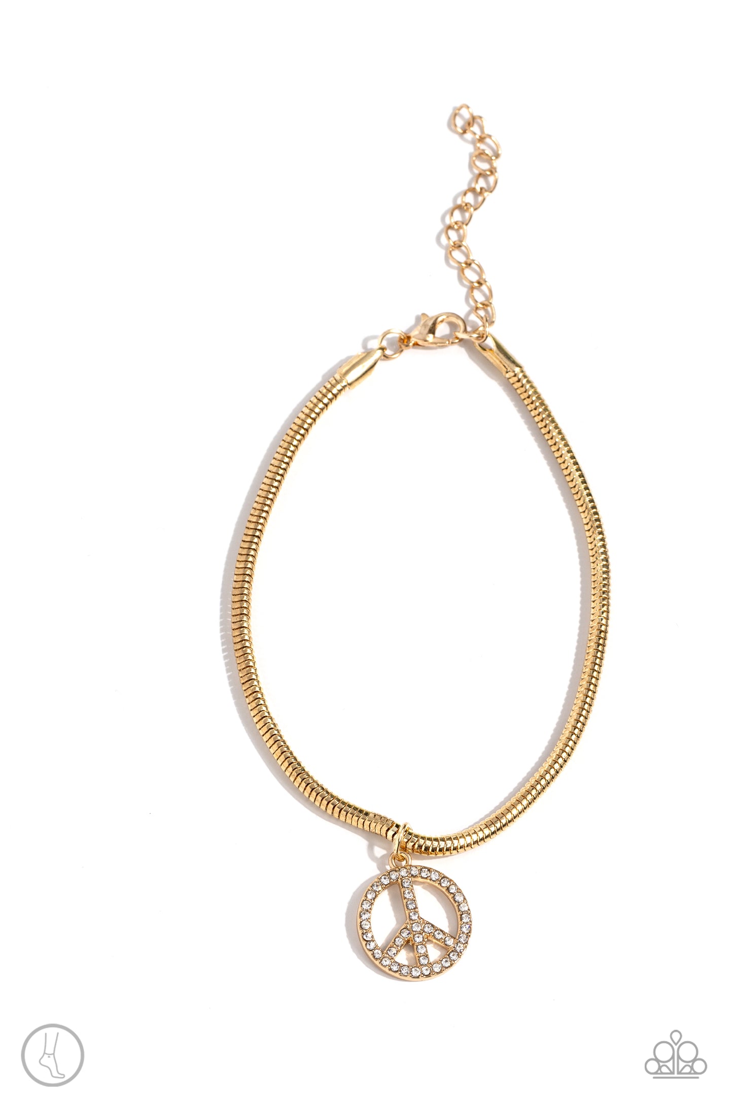 Pampered Peacemaker Gold Anklet