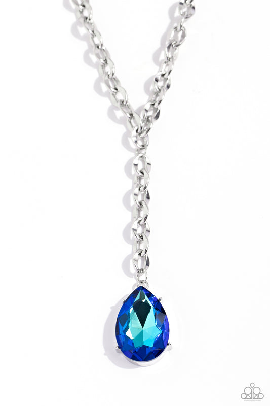 Benevolent Bling Blue Necklace