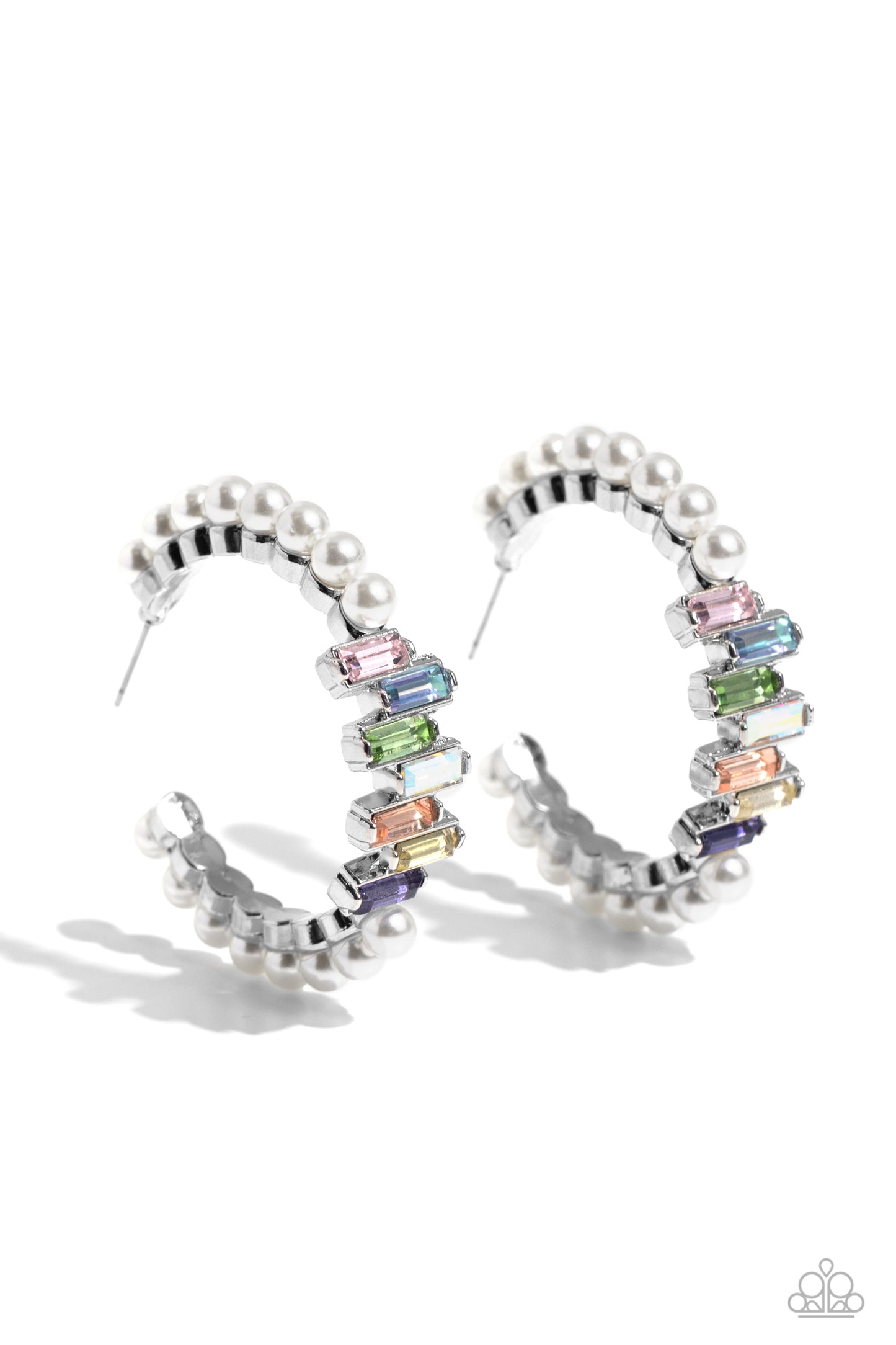 Modest Maven Multi Pearl Hoops