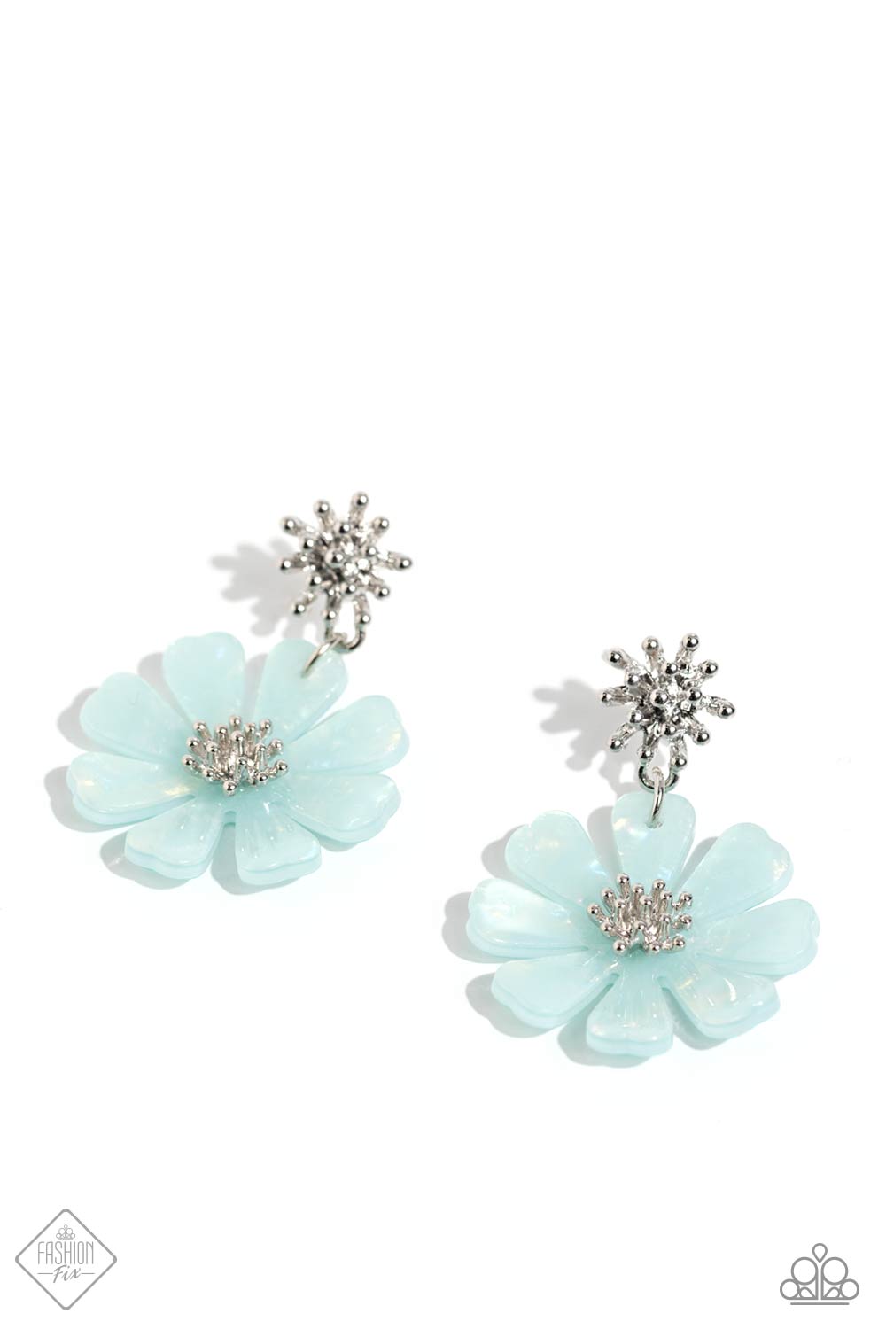 Poetically Pastel Blue Earrings