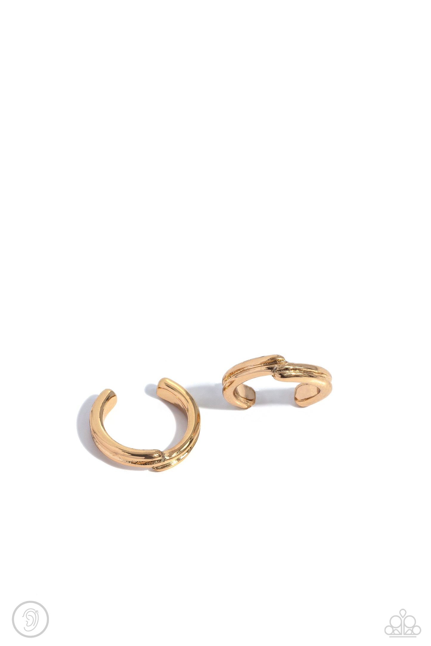 Linear Legacy Gold Ear Cuff