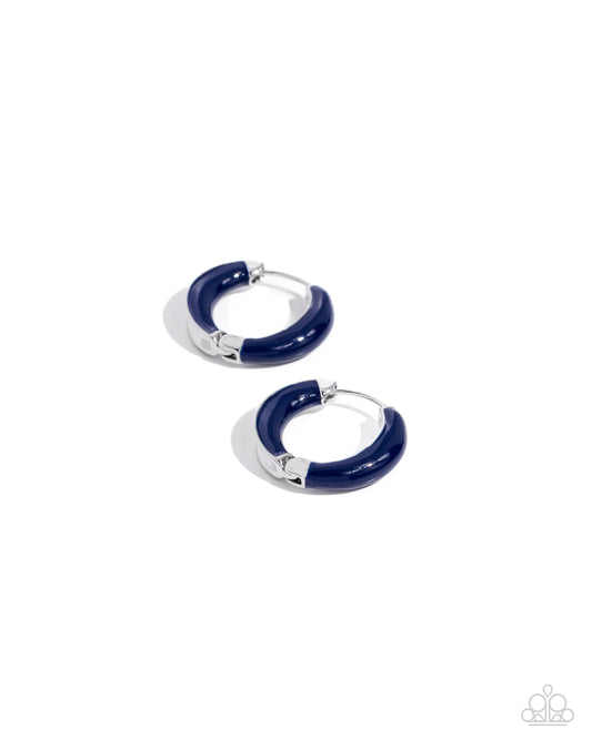 Pivoting Paint Blue Hoops