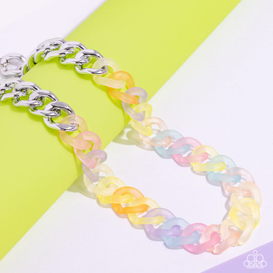 Rainbow Ragtime Multi Necklace