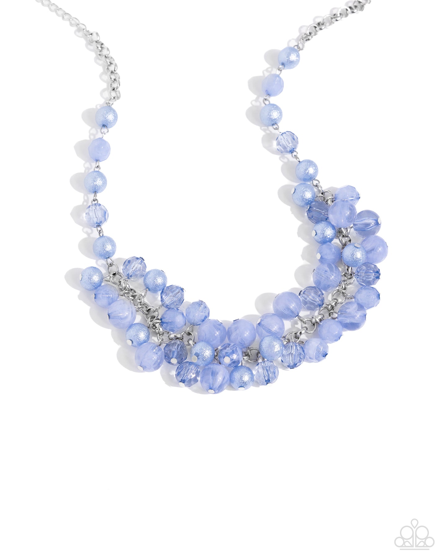 Pearl Pandora Blue Necklace