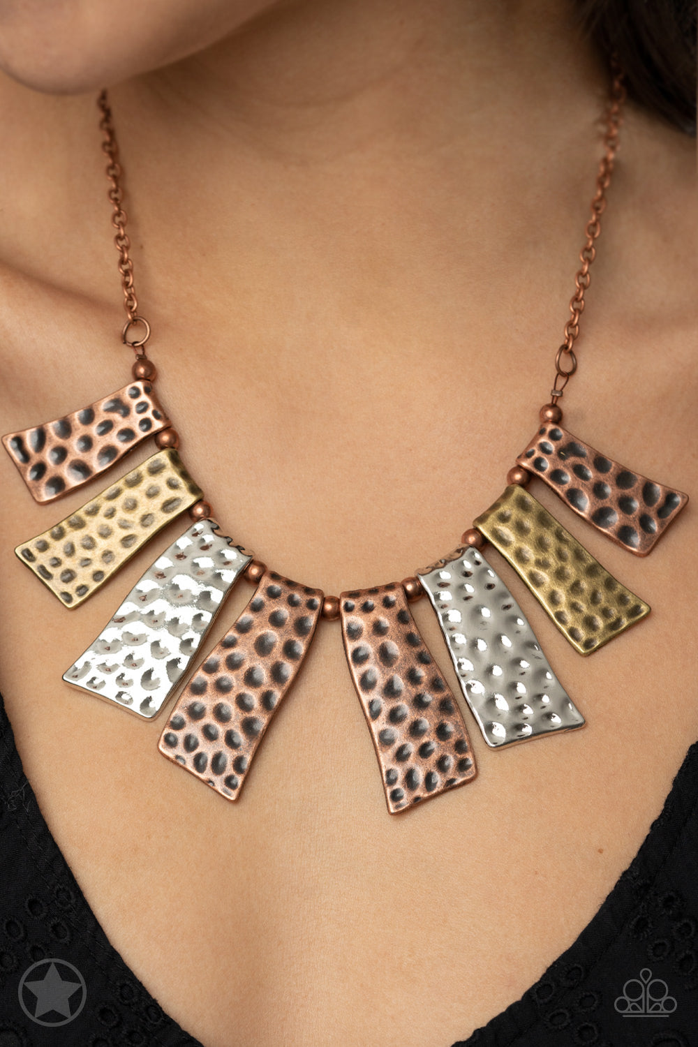 A Fan of the Tribe Multi Necklace (Blockbuster)