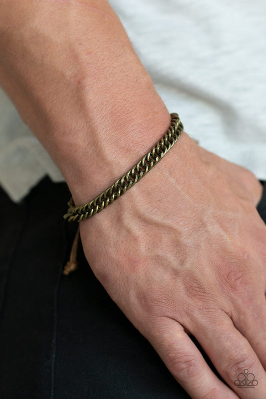 AWOL Brass Urban Unisex Bracelet