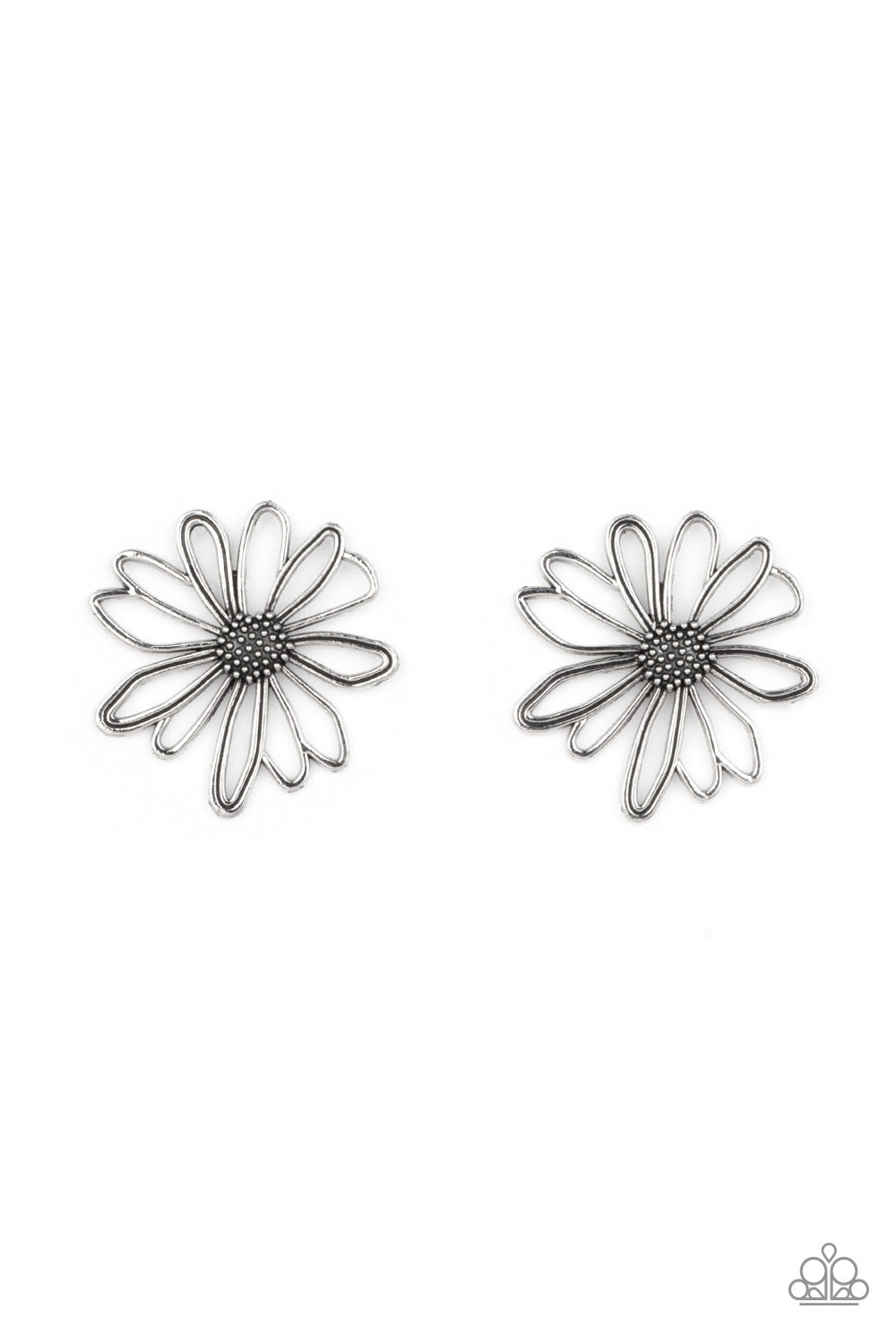 Artisan Arbor Silver Flower Post Earrings