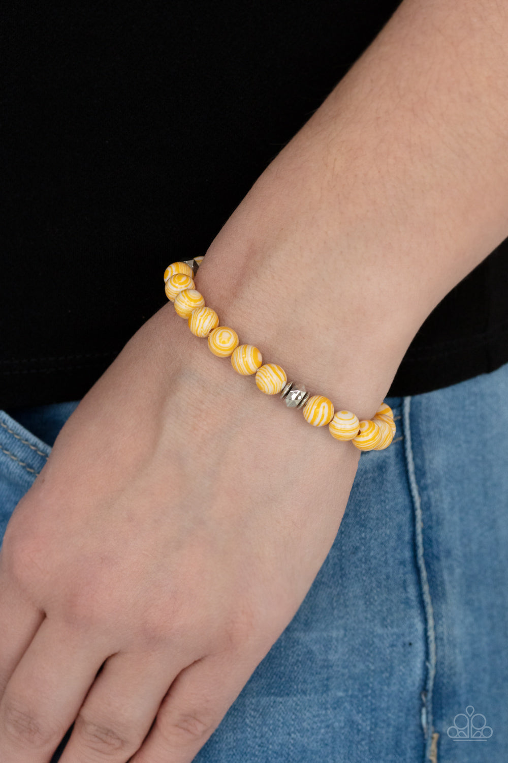 Awakened Yellow Urban Unisex Bracelet