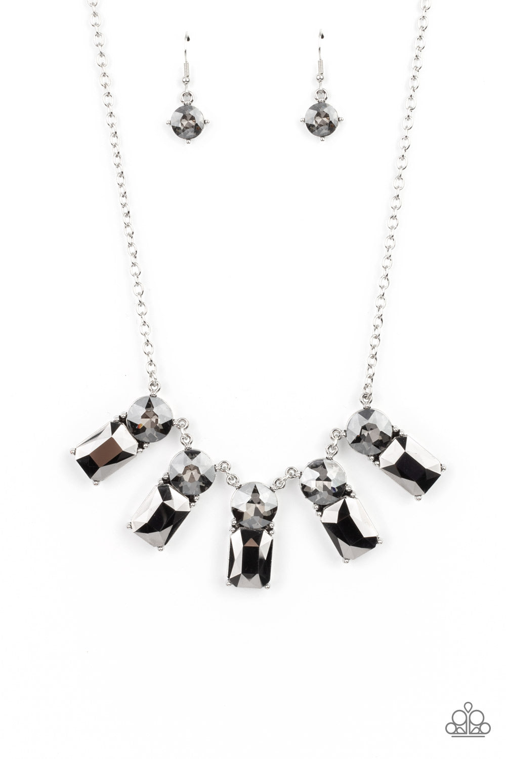 Celestial Royal Gunmetal Necklace