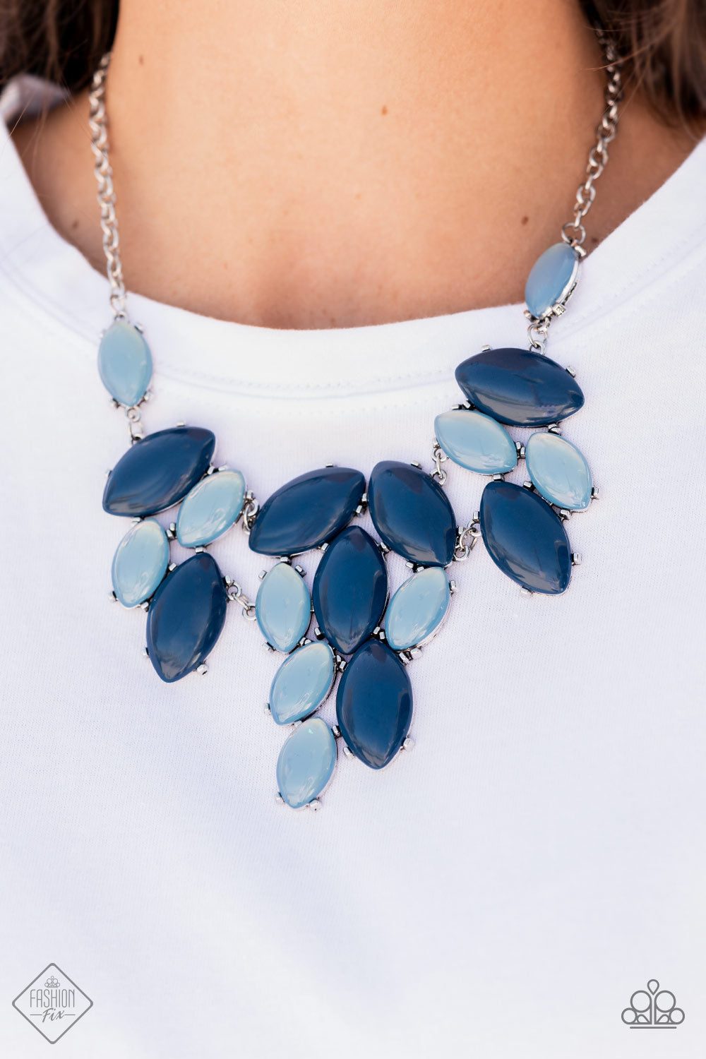 Date Night Nouveau Blue Fashion Fix Necklace