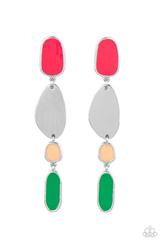 Deco By Design Multi Post Earring