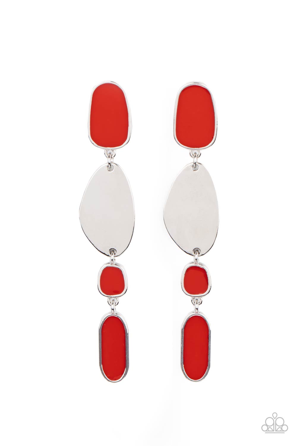 Deco by Design Red Earrings