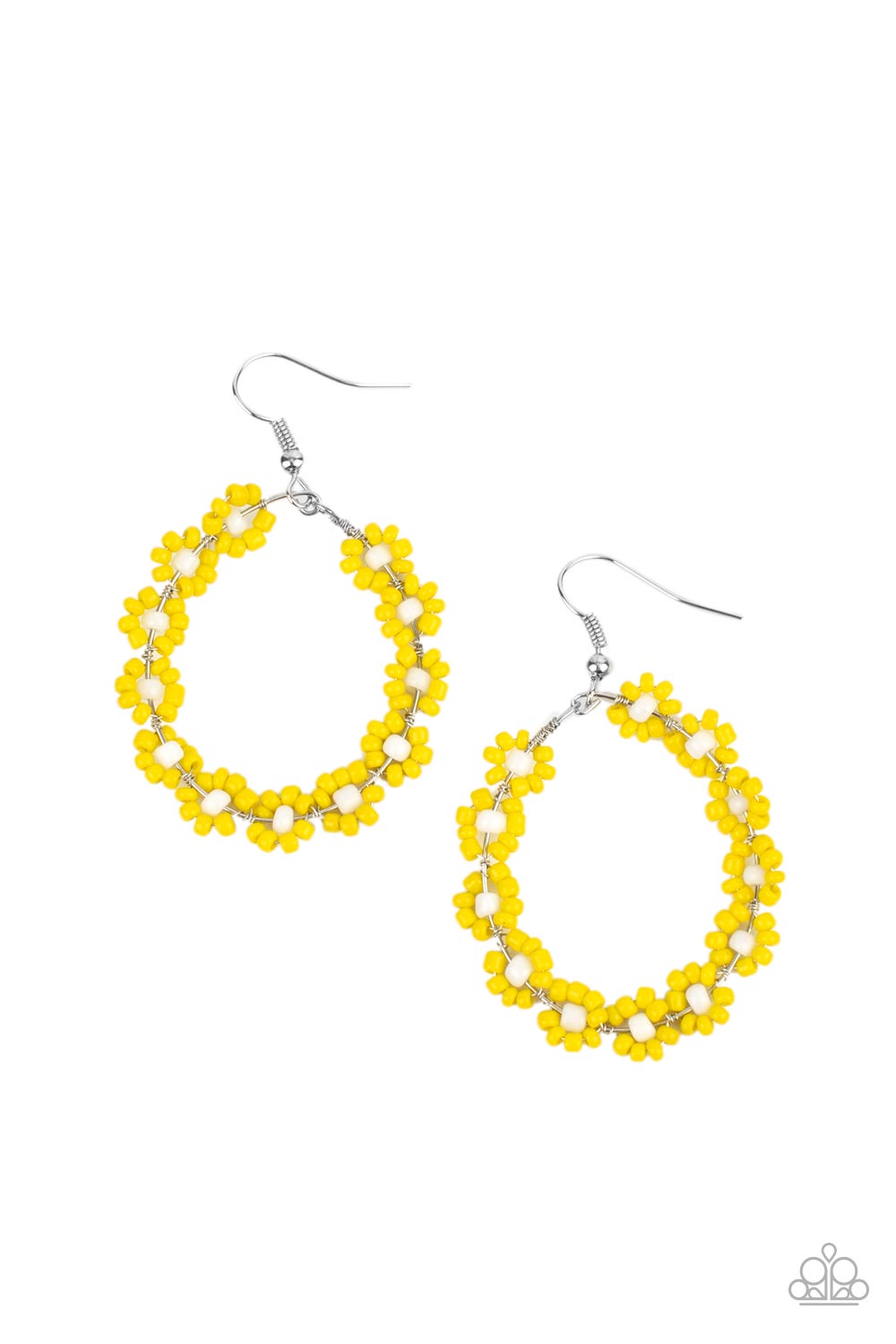 Festively Flower Child Yellow Earring