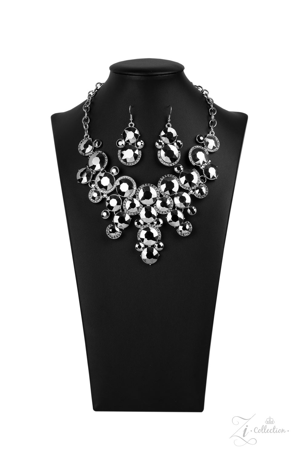 Fierce Zi Collection Gunmetal Necklace