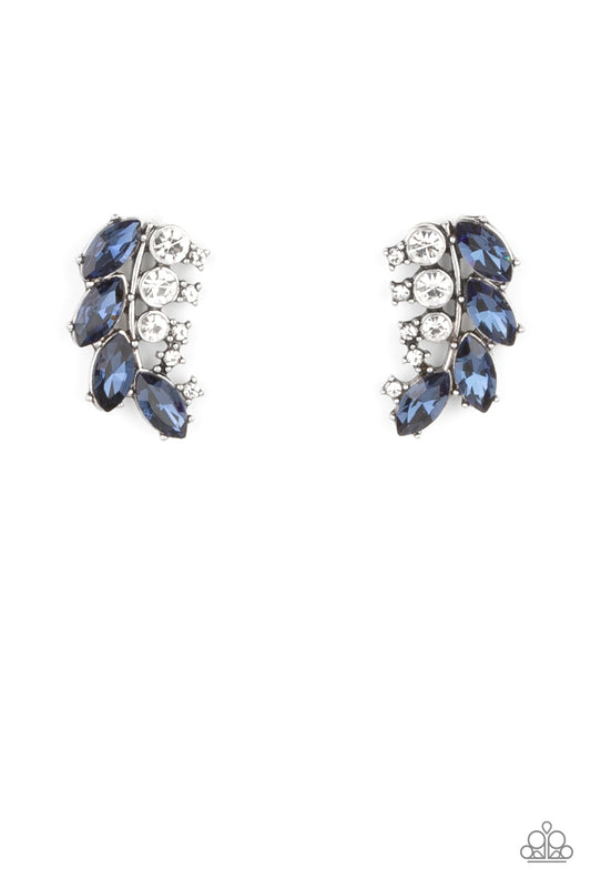 Flawless Fronds Blue Post Earring