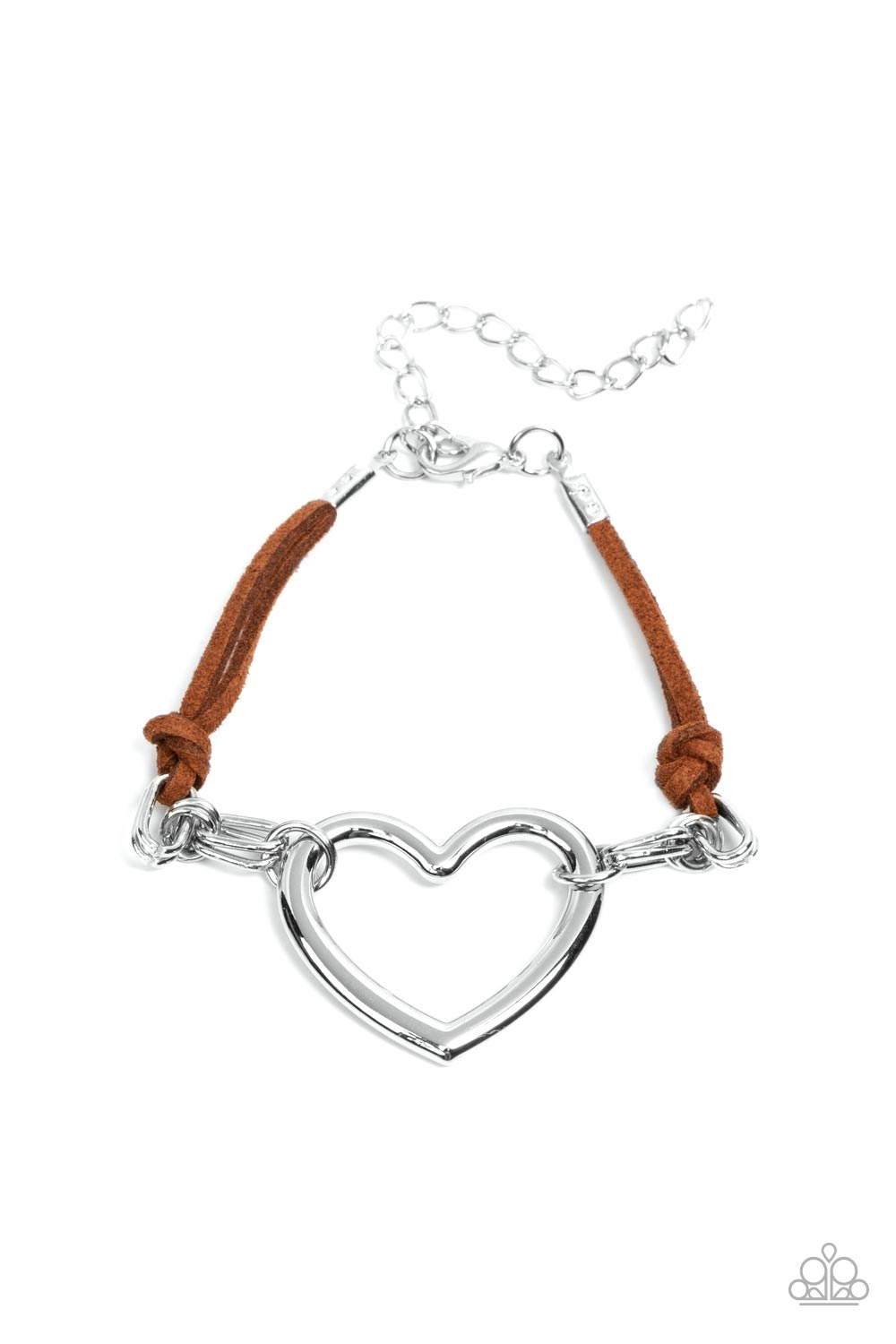 Fashionable Flirt Brown Heart Set