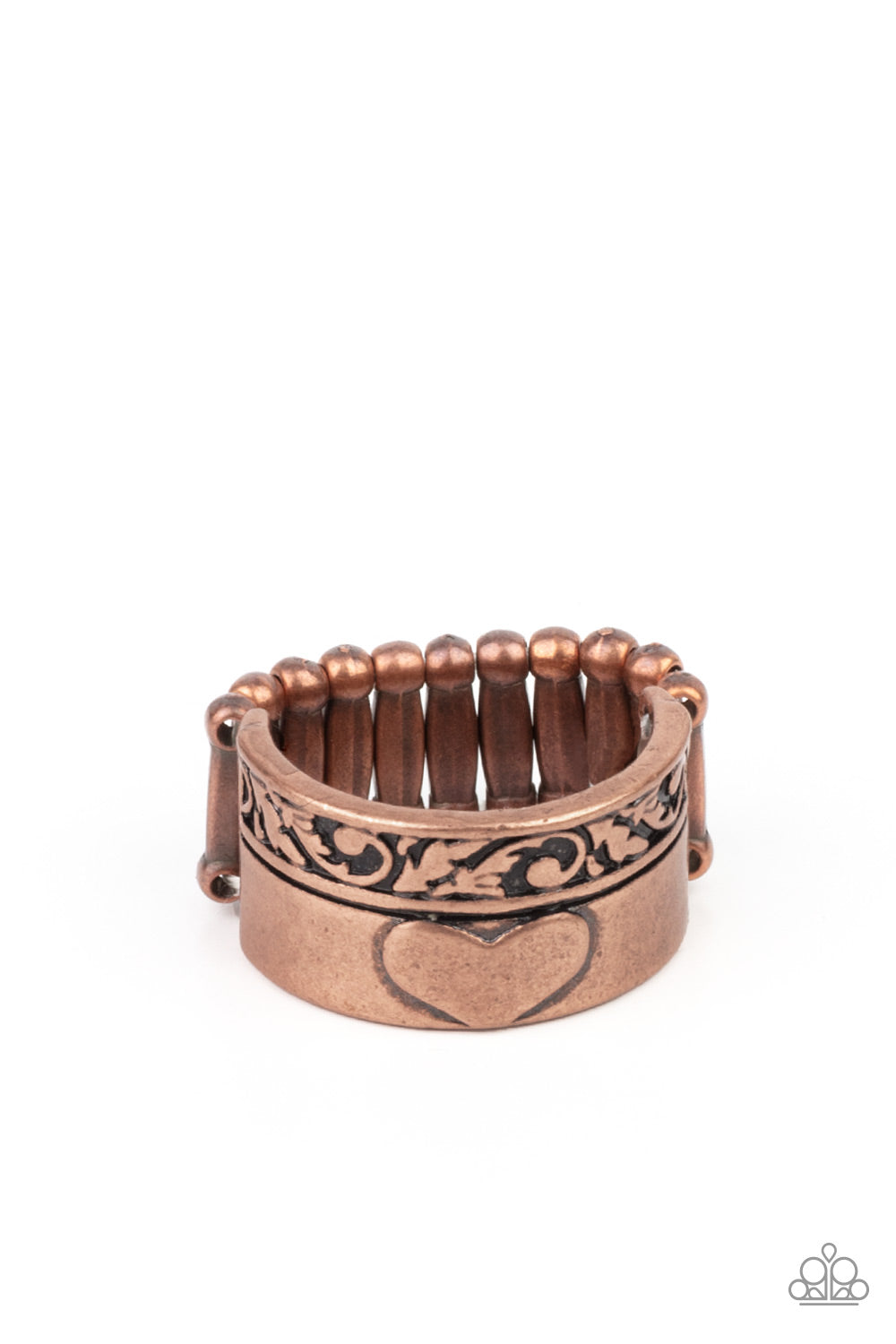 Garden Romance Copper Ring