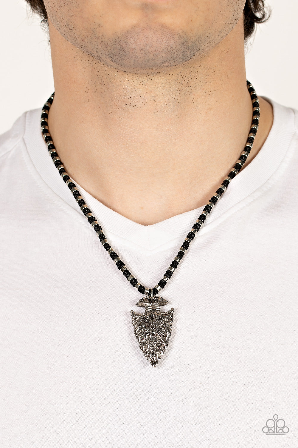 Get Your Arrowhead in the Game Black Urban Unisex Necklace