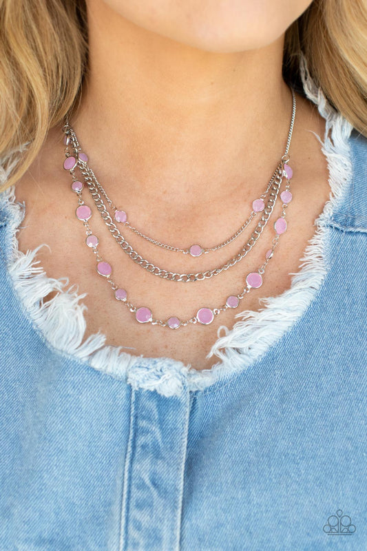 Goddess Getaway Pink Necklace