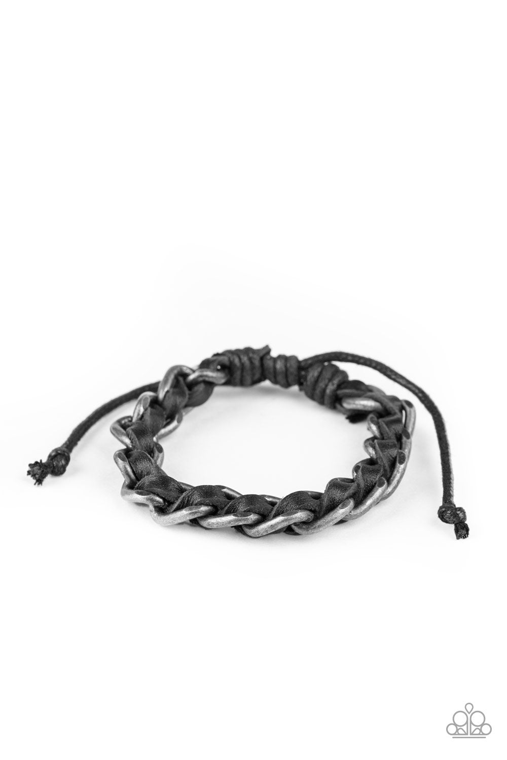 Grease Monkey Black Urban Unisex Bracelet