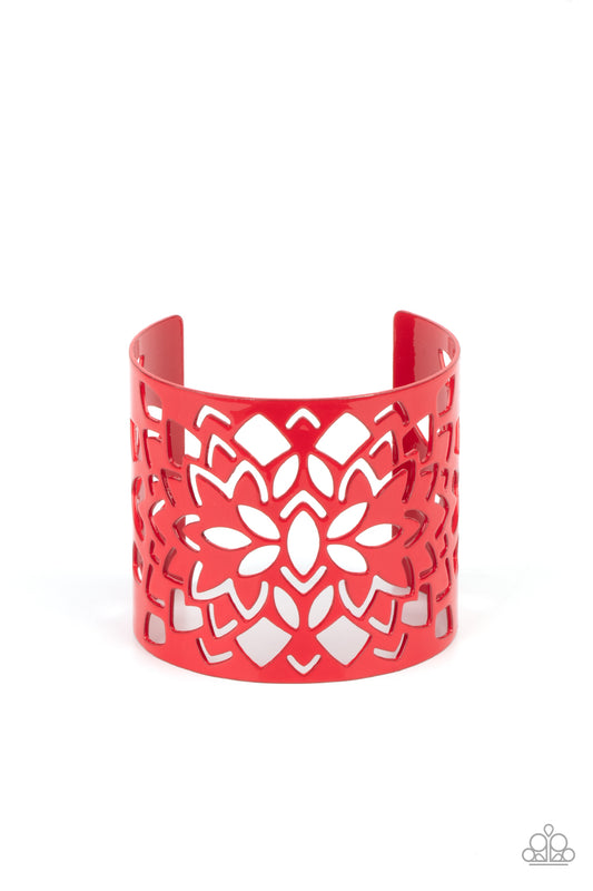 Hacienda Hotspot Red Cuff Bracelet