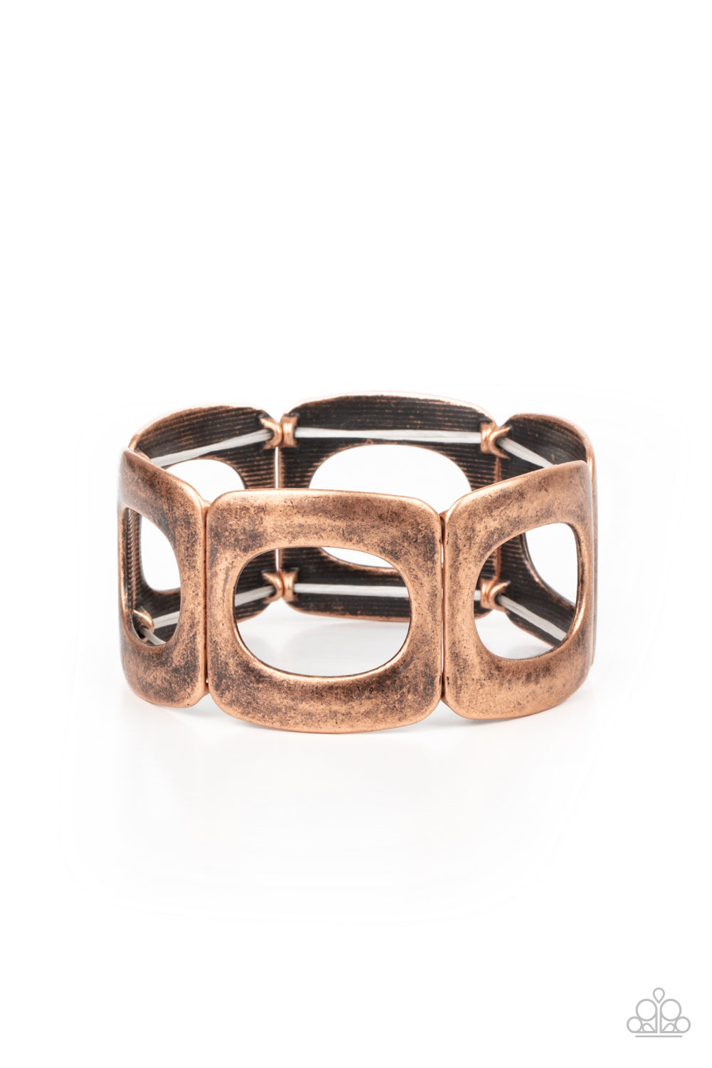 In Oval Your Head Copper Bracelet