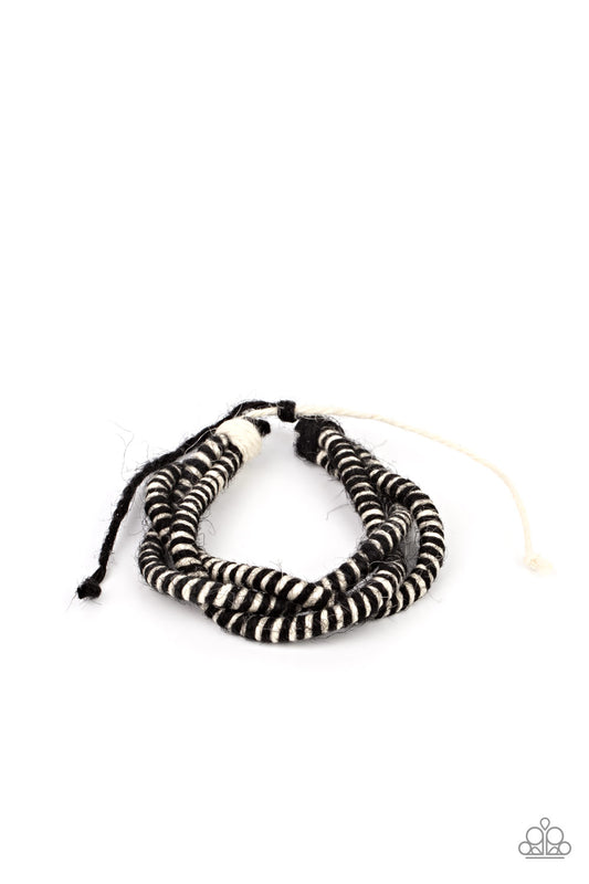 Island Endeavor Black White Urban Unisex Bracelet