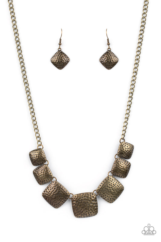 Keeping It Relic Brass Necklace